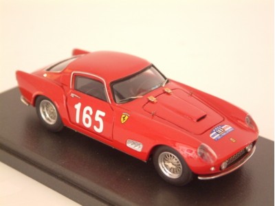 Ferrari 250 GT TDF # 165 Tour de France 1958 Bourillot / Masetti  0973GT - Standard Built 1:43
